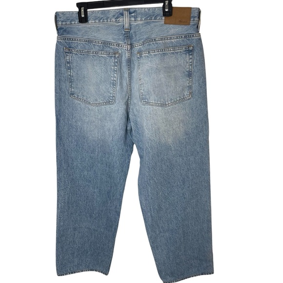 Madewell The 1991 Loose Straight Crop Jean Bose Wash in Size 33 NN503 - Picture 4 of 7
